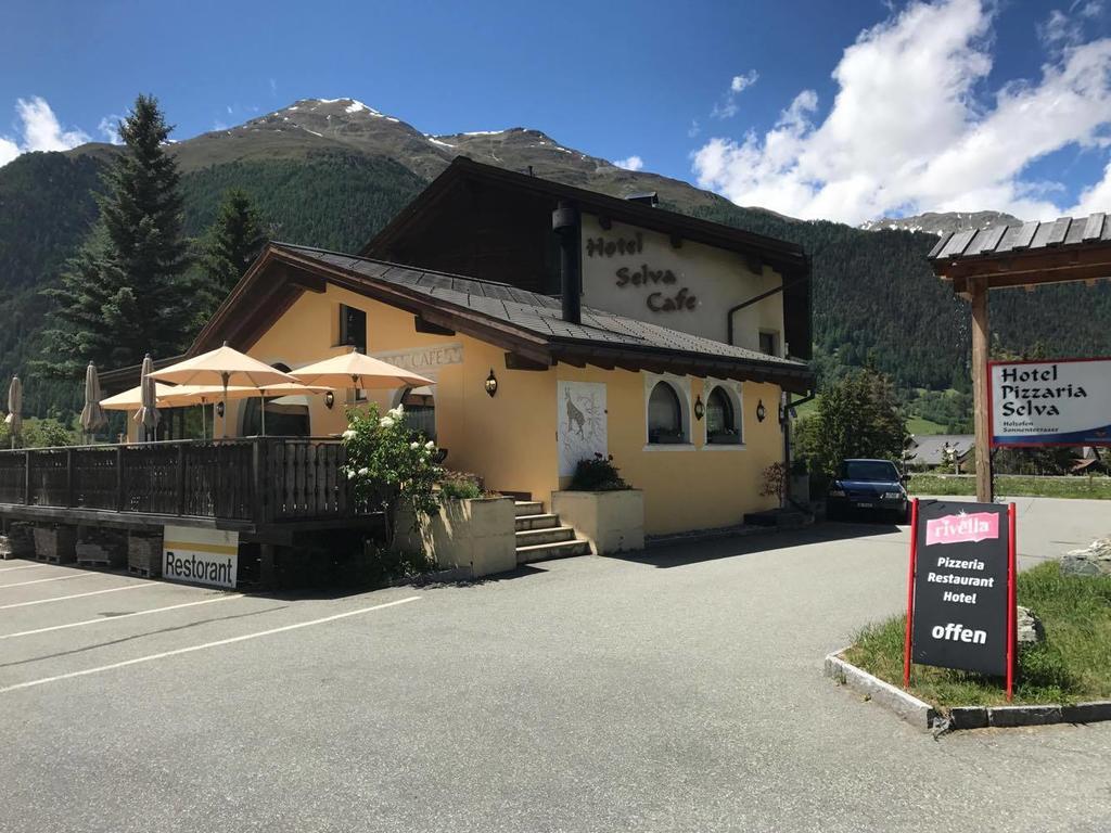 Hotel Pizzeria Selva Zernez Exterior foto